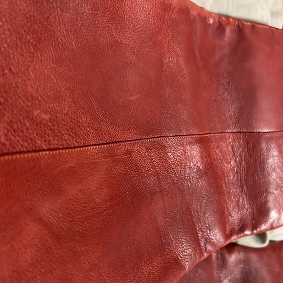 Isabel Marant LELIA LEATHER KNEE BOOTS US 8.5/Euro 39 - Picture 8 of 10